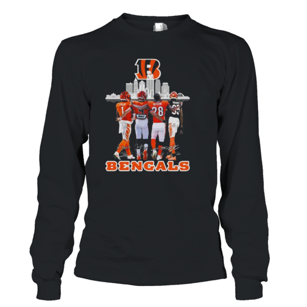 Official who Dey 2023 Cincinnati Bengals Signatures Shirt, hoodie