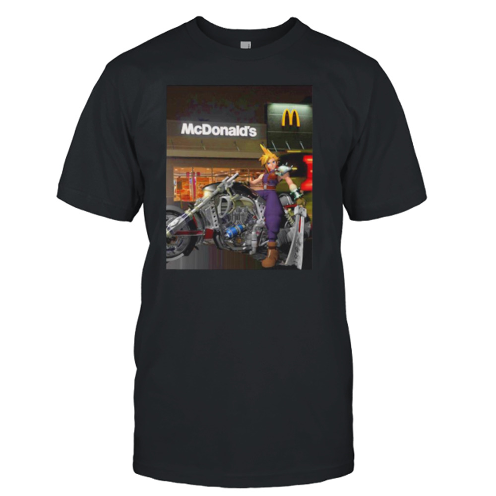 Final Fantasy McDonald’s Maccas Run Shirt