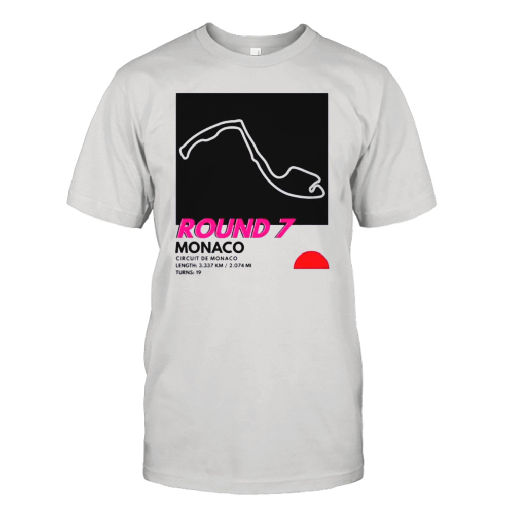 Formula 1 2022 season monaco grand prix f1 racing shirt