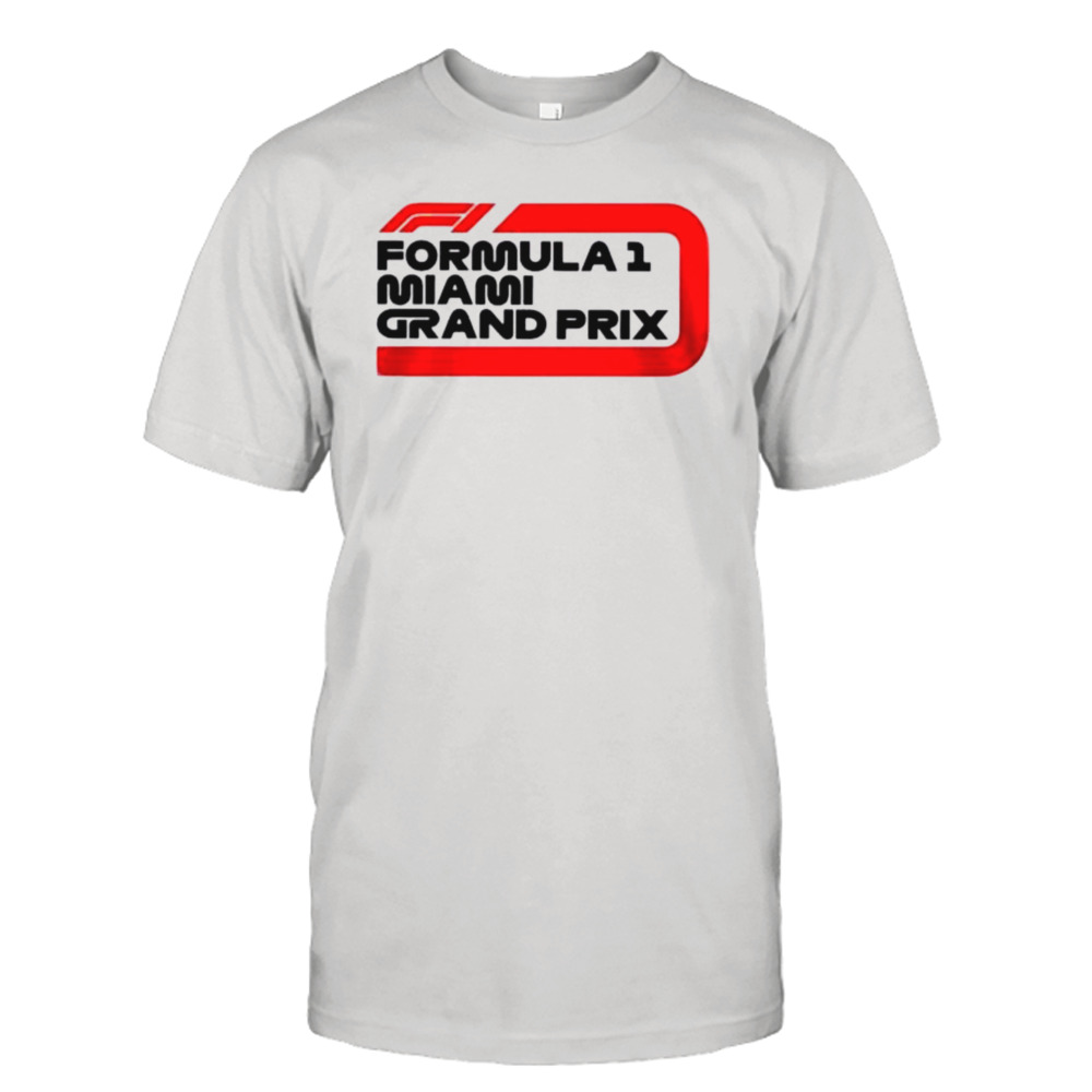 Formula 1 miami grand prix 2022 world tour shirt