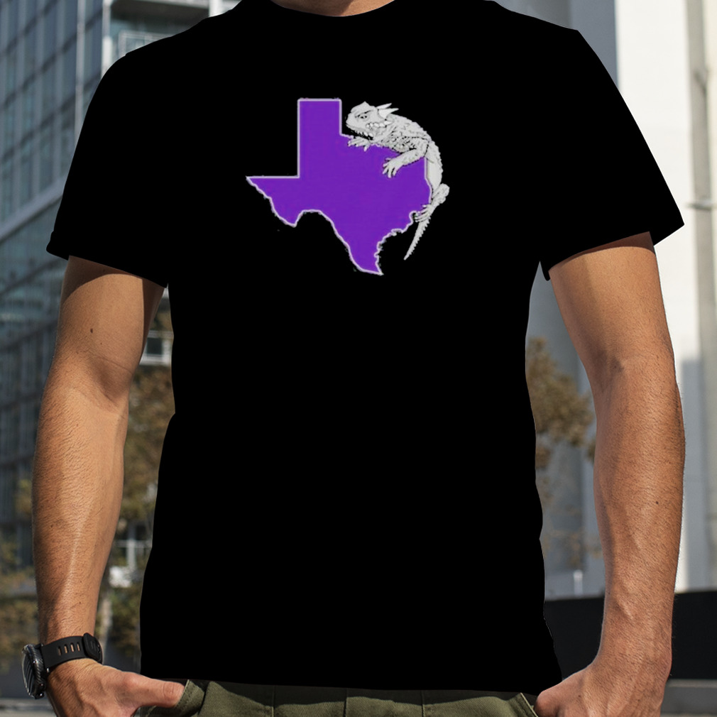 Frogs Taking Over Texas Map shirt