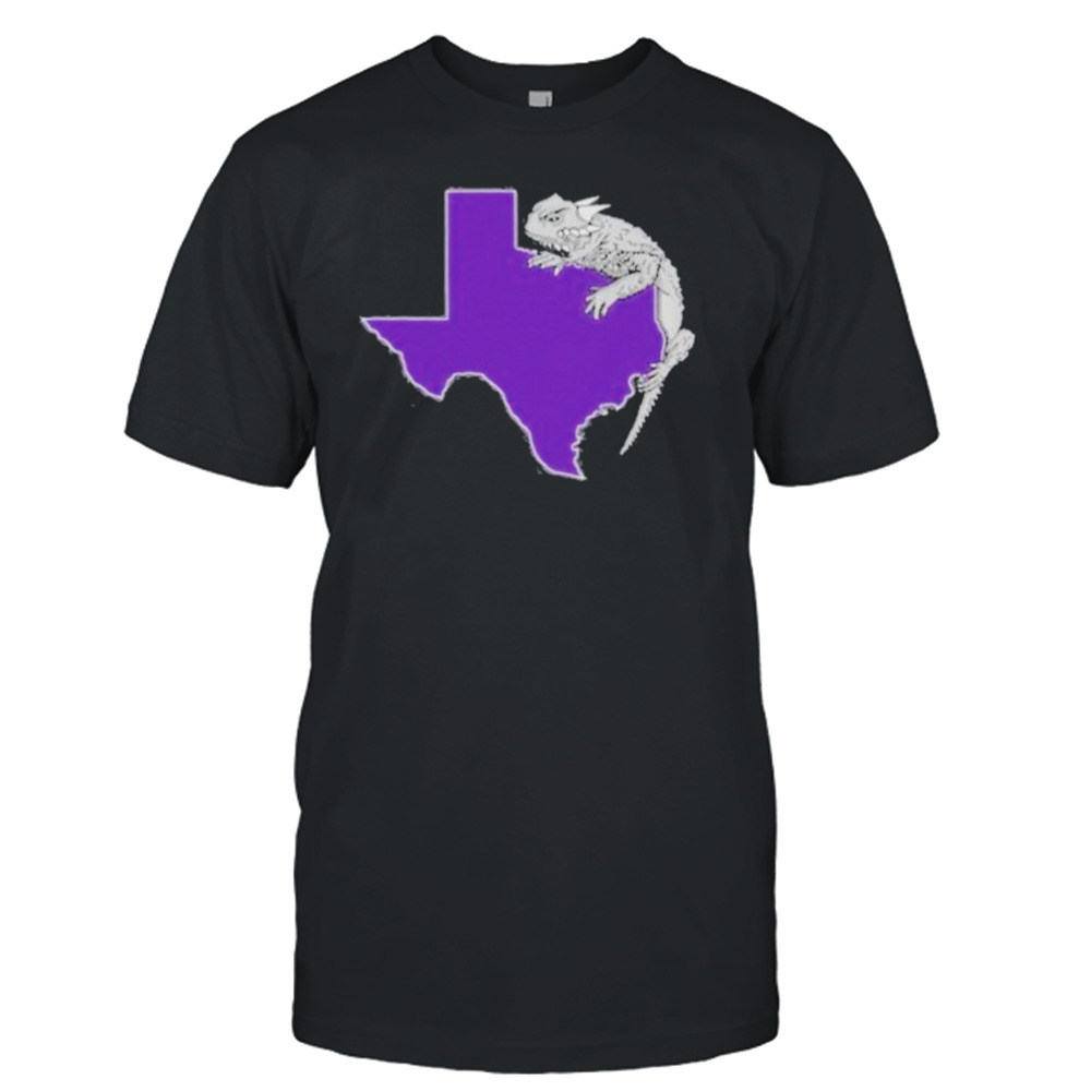 Frogs Taking Over Texas Map shirt