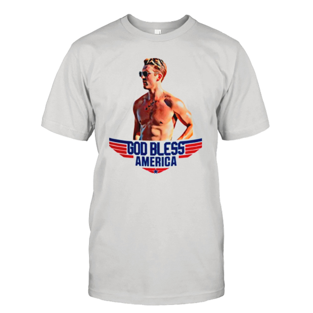 God Bless America Miles Teller Top Gun Maverick For Fans Bradley Rooster Bradshaw shirt