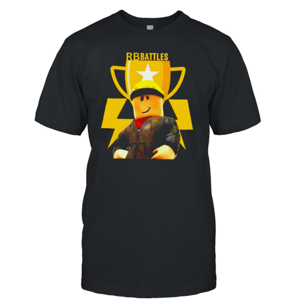 Golden Trophy Rb Battles Roblox shirt