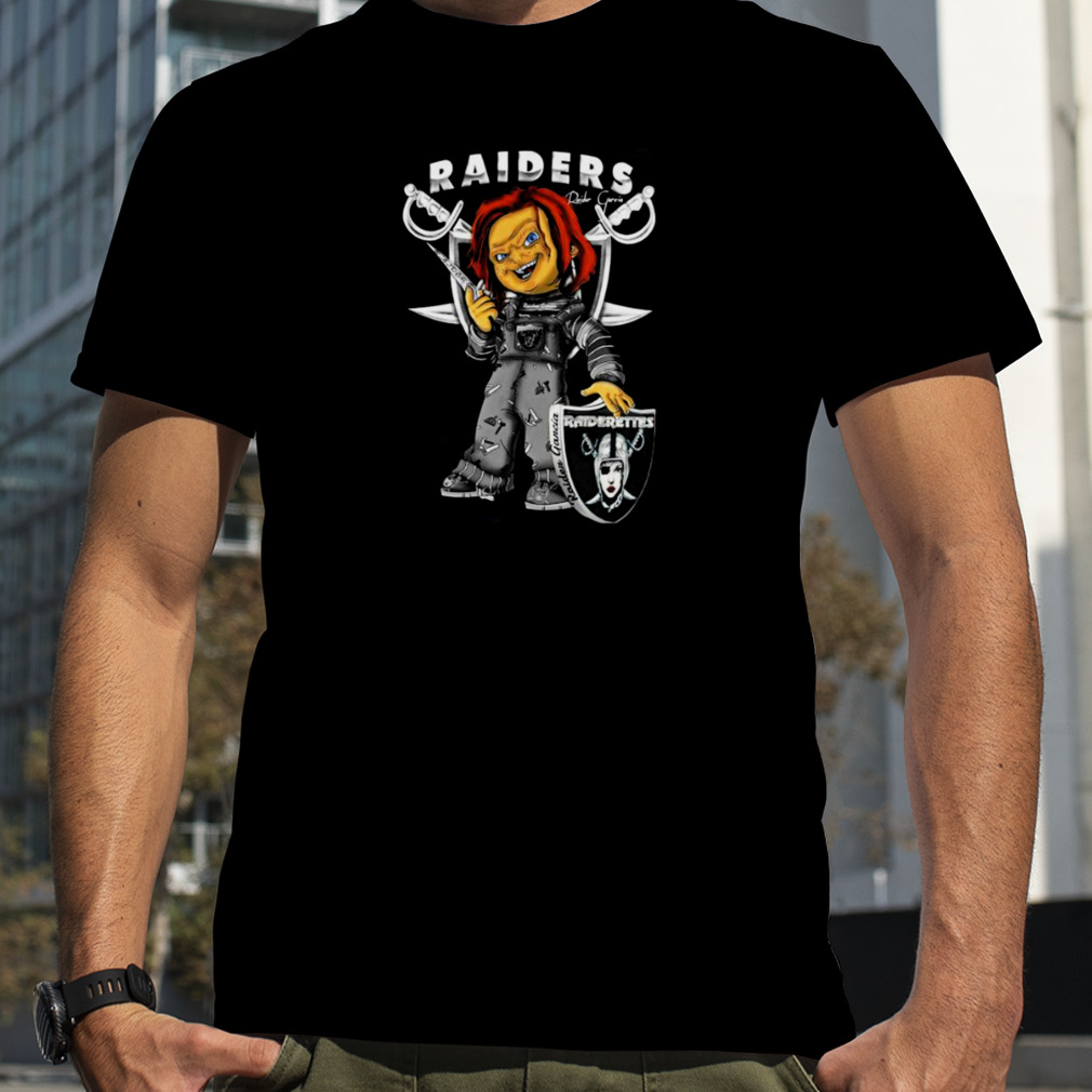 Raiders chucky hot sale shirt