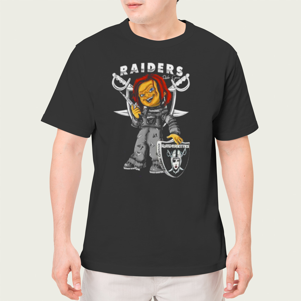 Horror Chucky Las Vegas Raiders Garcia Shirt - High-Quality