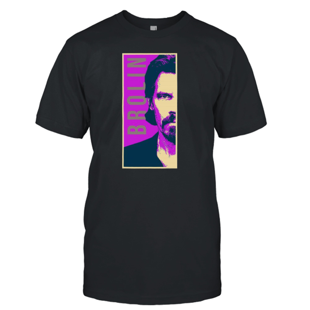 Illustration Pop Art Josh Brolin shirt