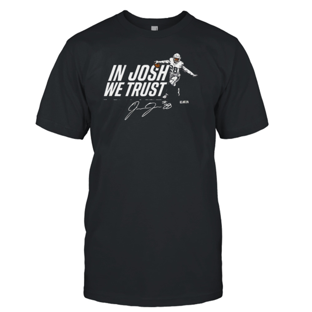 In Josh Jacobs We Trust Josh Jacobs Lv Team shirt