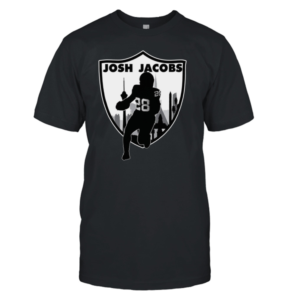 Jacobs Vegas 28 Josh Jacobs Football Logo shirt