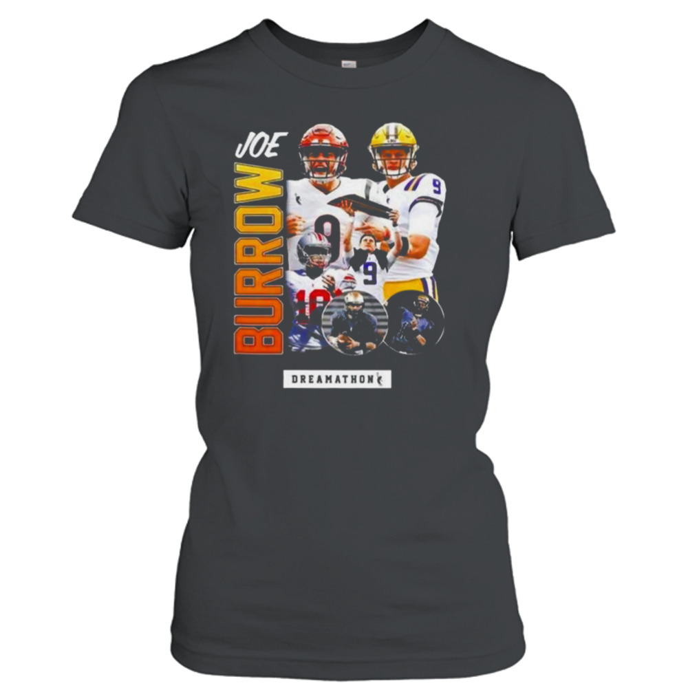 Joe Burrow Dreamathon Vintage Shirt, Cincinnati Bengals Gifts For