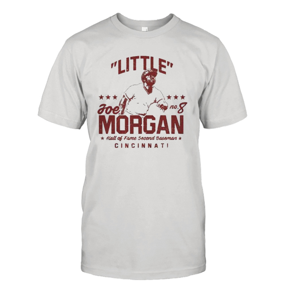 Joe morgan hall of fame second baseman shirt