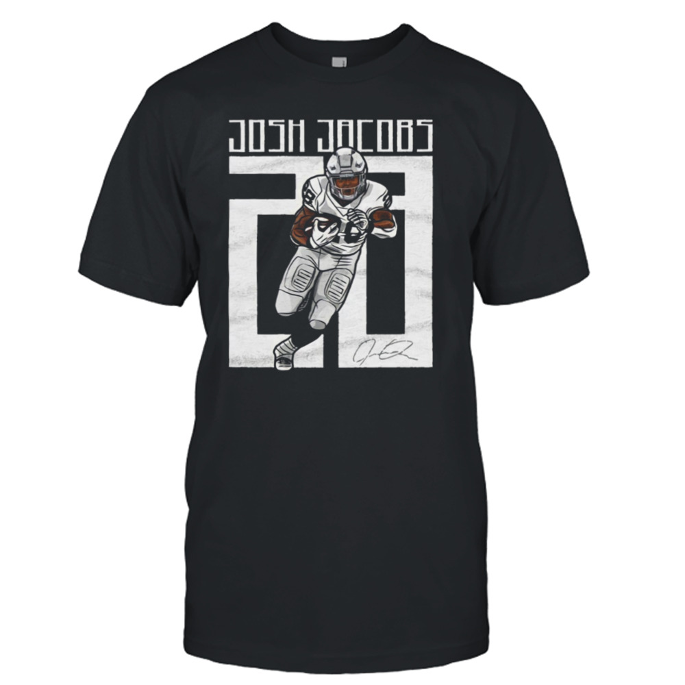 Josh Jacobs 28 Signature For Las Vegas Raiders Fans shirt