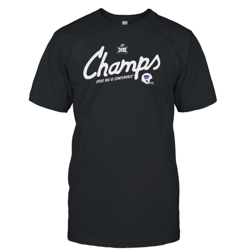 K-State Wildcats 2022 Big 12 Conference Football Champions T Shirt