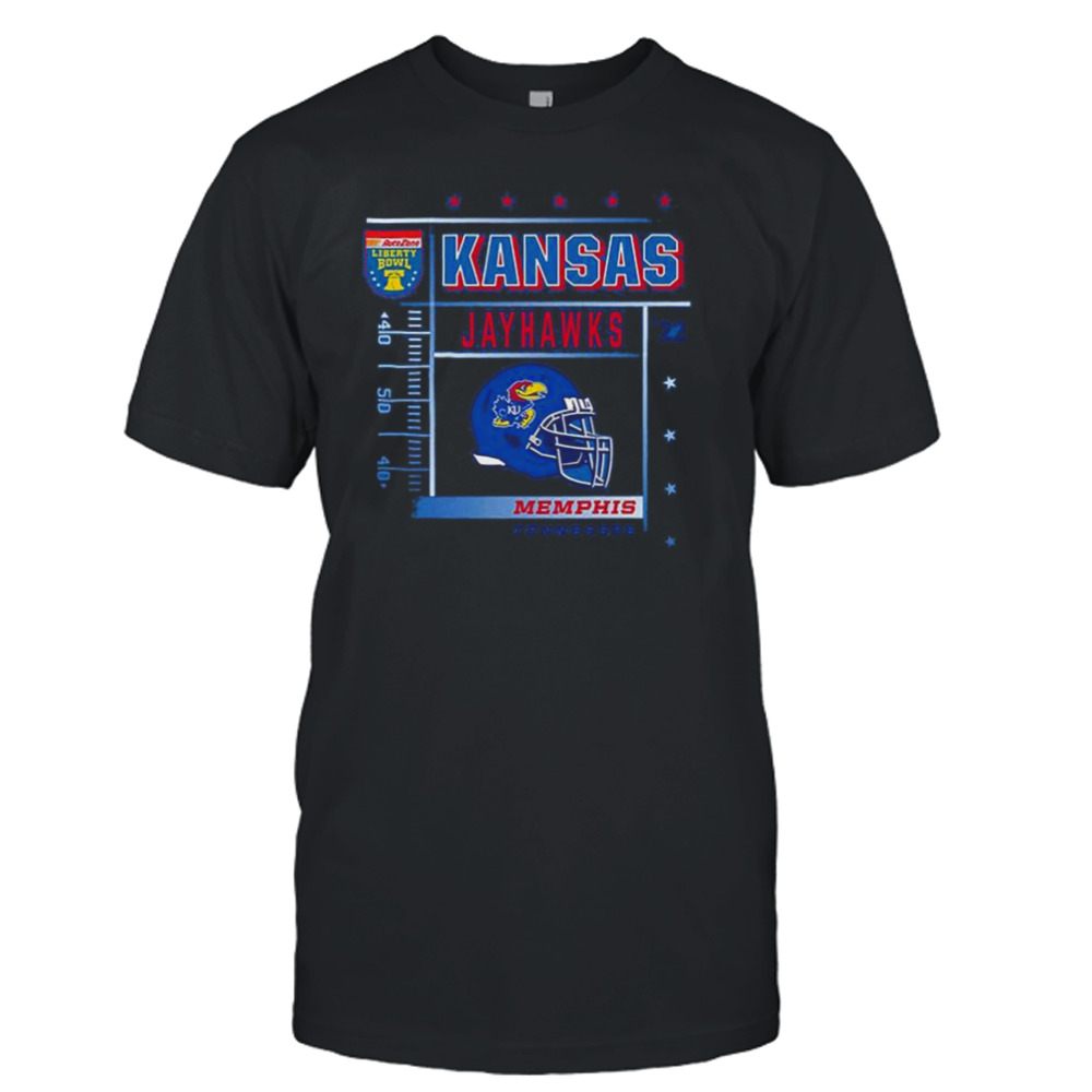 Kansas Jayhawks Youth 2022 Liberty Bowl Bound shirt