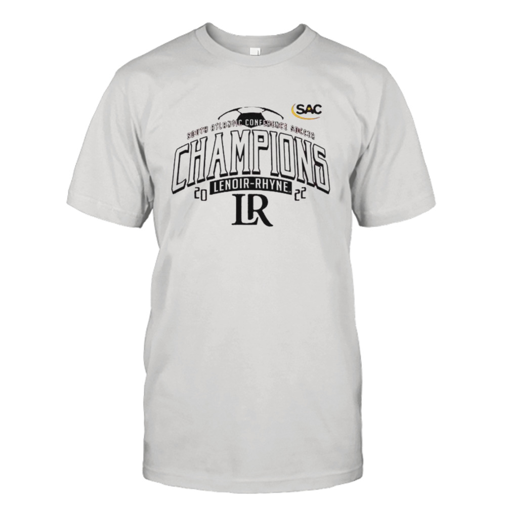 Lenoir-Rhyne University Men’s Soccer 2022 SAC Champions T-Shirt