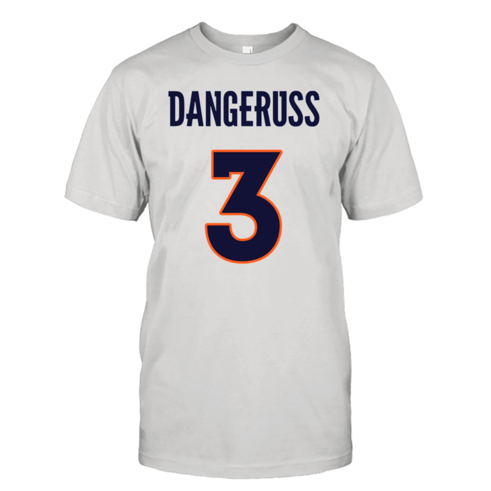 Limited Edition Dangeruss 3 Russell Wilson Denver Broncos 3 Jersey Style shirt