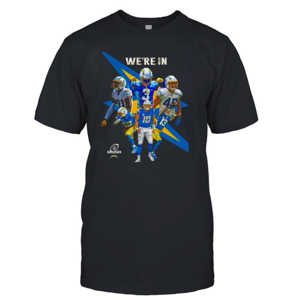 Los Angeles Chargers We’re in 2022 NFL Playoffs shirt