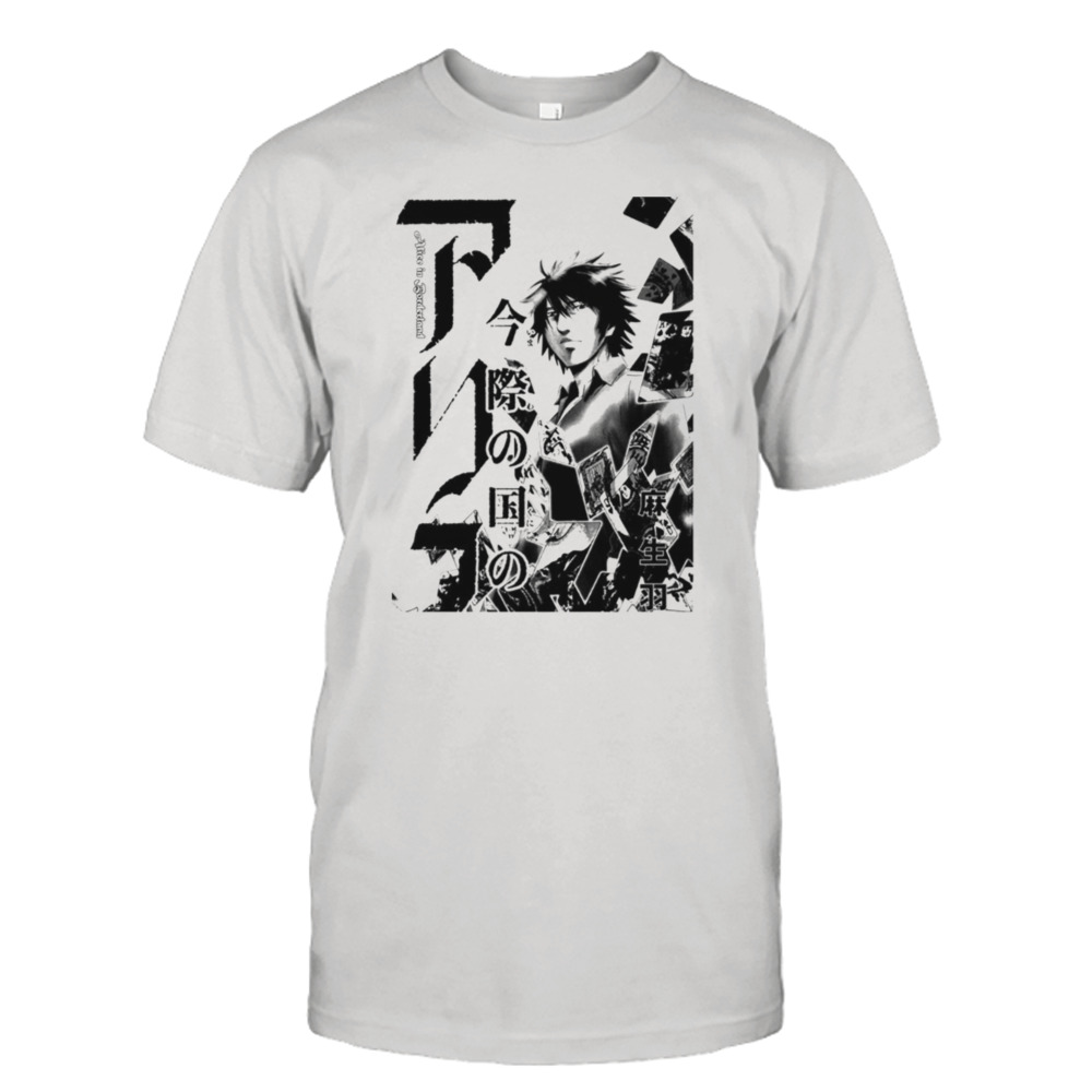 Manga Style Artwork Alice In Borderland shirt