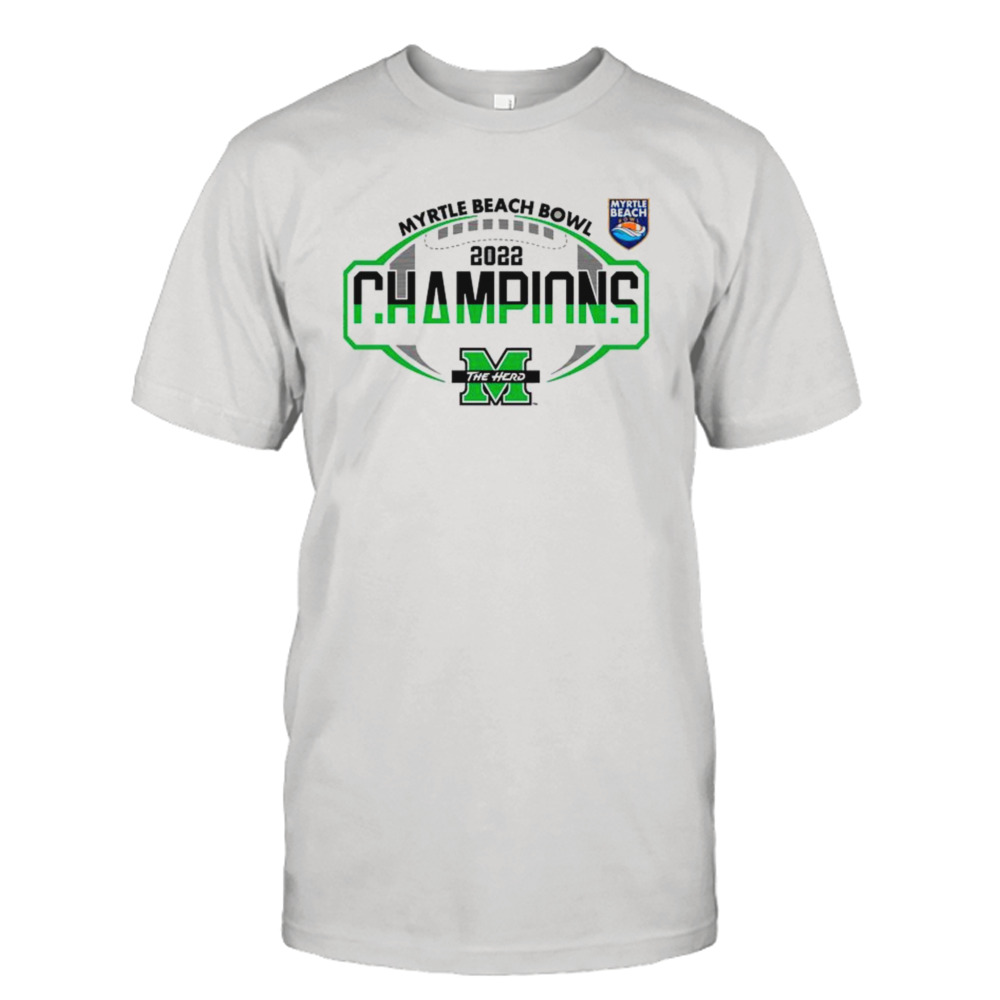 Marshall Thundering Herd 2022 Myrtle Beach Bowl Champions shirt