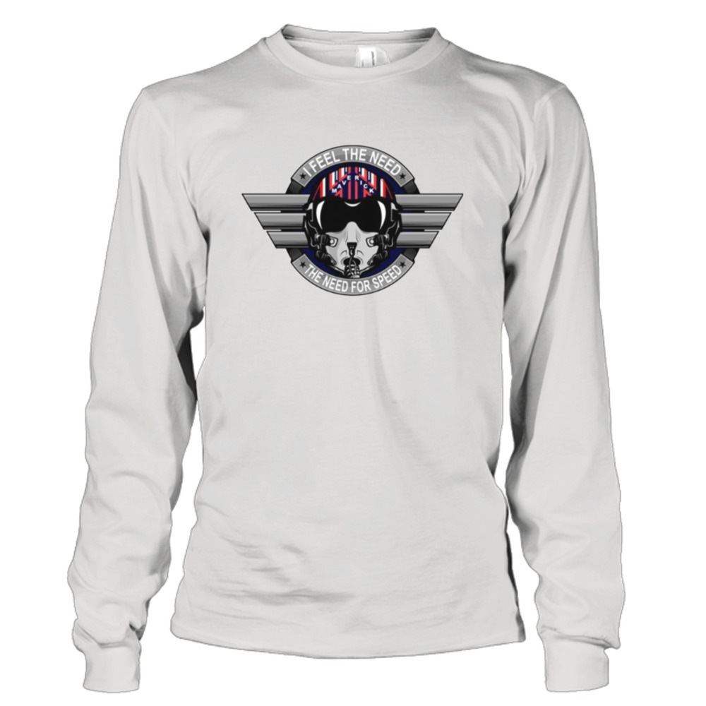 Top Gun Maverick Feel The Need T-Shirt - BLACK