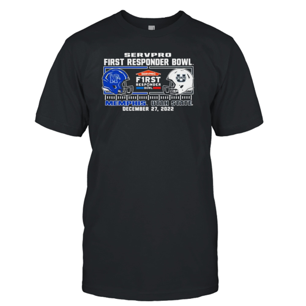 Memphis Tigers Vs Utah State Servpro First Responders Bowl 2022 shirt