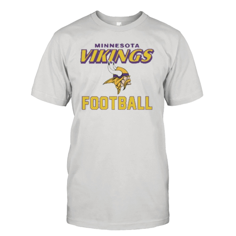 47 Men's Minnesota Vikings Cover 2 Grey Long Sleeve T-Shirt