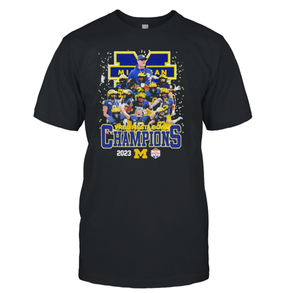 Michigan Wolverines VRBO Fiesta Bowl Champions 2023 shirt