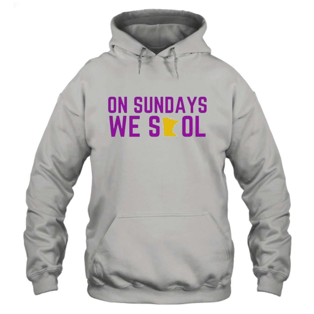 Minnesota Vikings On Sundays We Skol shirt