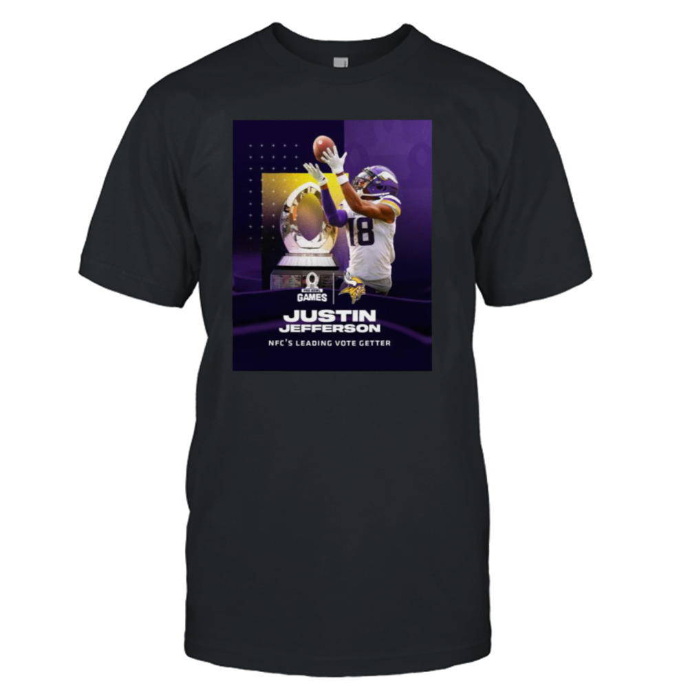 Minnesota Vikings Pro Bowl Games Justin Jefferson NFC’s Leading Vote Getter shirt