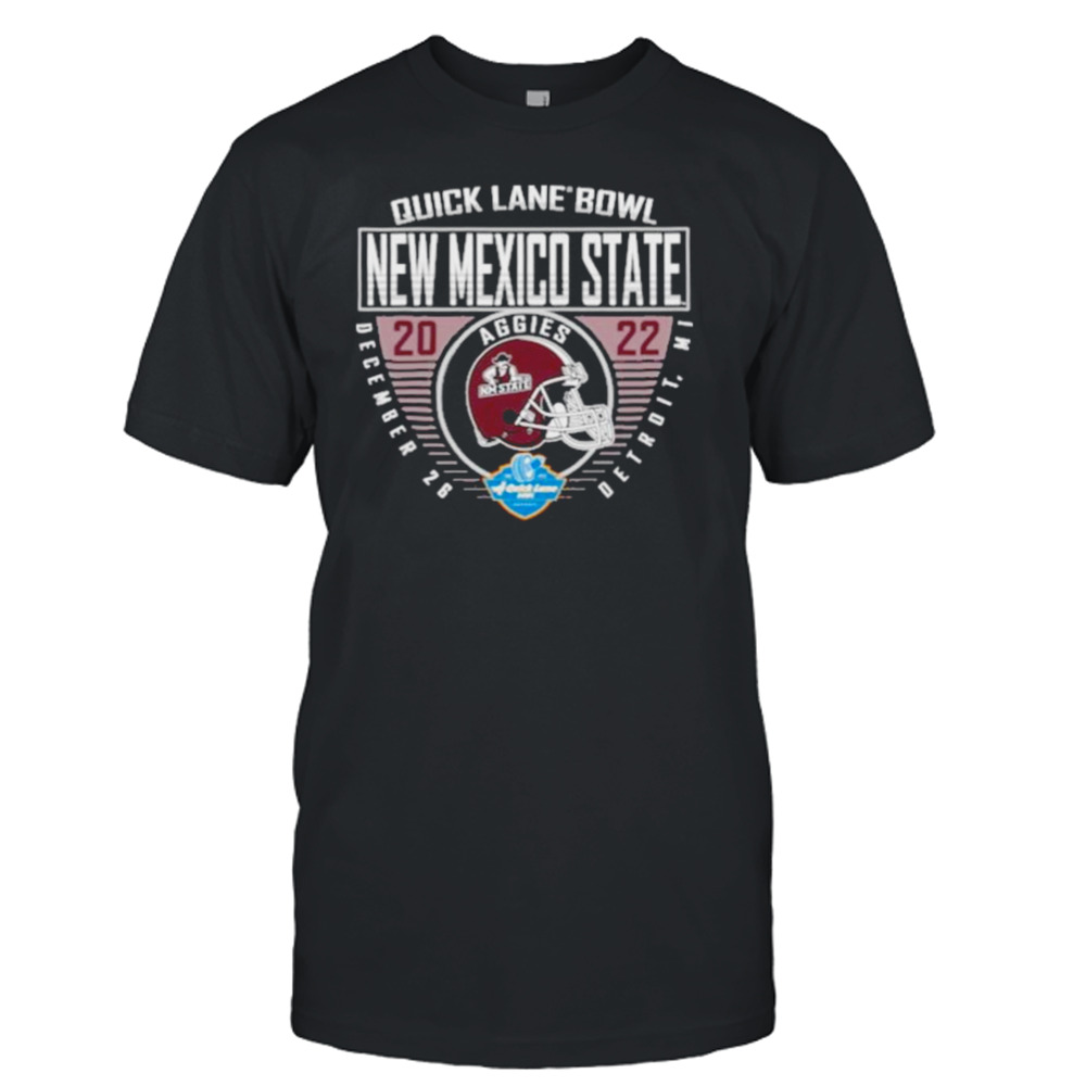 New mexico state aggies helmet 2022 quick lane bowl shirt