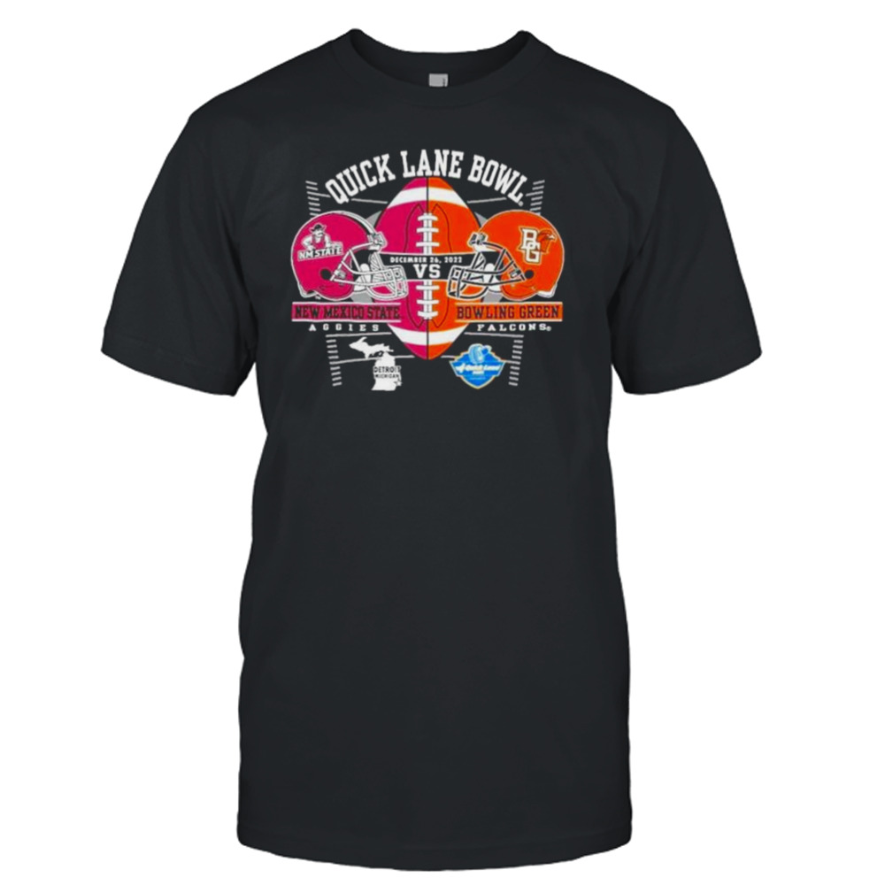 New mexico state vs bowling green quick lane bowl 2022 shirt