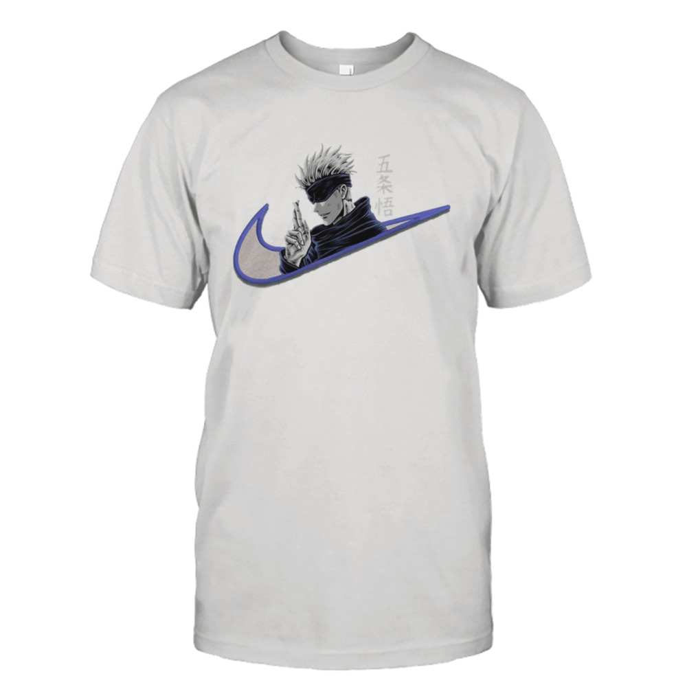 Nike Satoru Gojo From Anime Jujutsu Kaisen Logo For Otaku Gym And Fitness For Training shirt