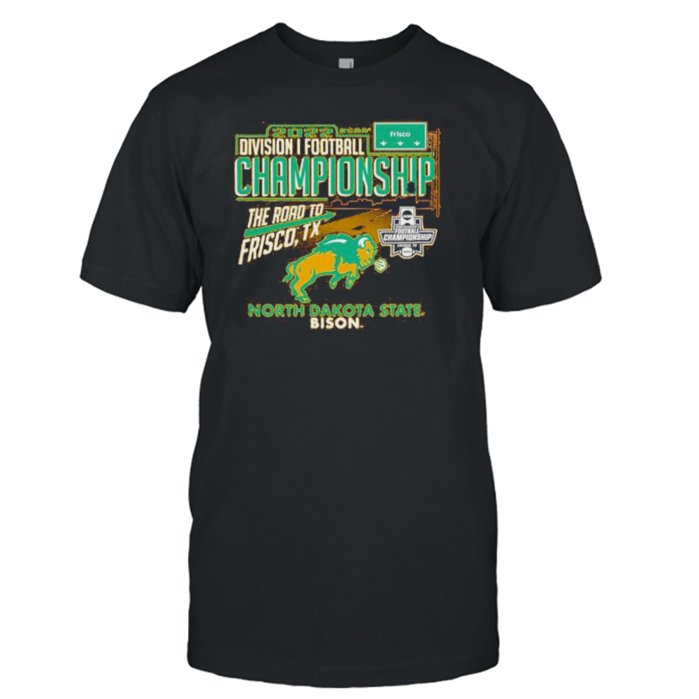 North Dakota State Bison 2022 FCS division I football championship shirt