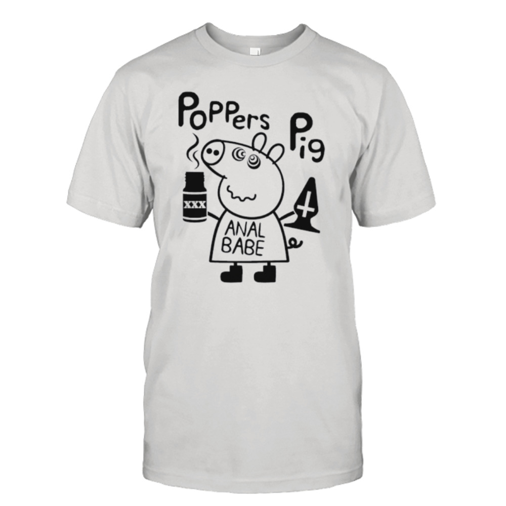 Poppers Pig Queer Gay BDSM Shirt