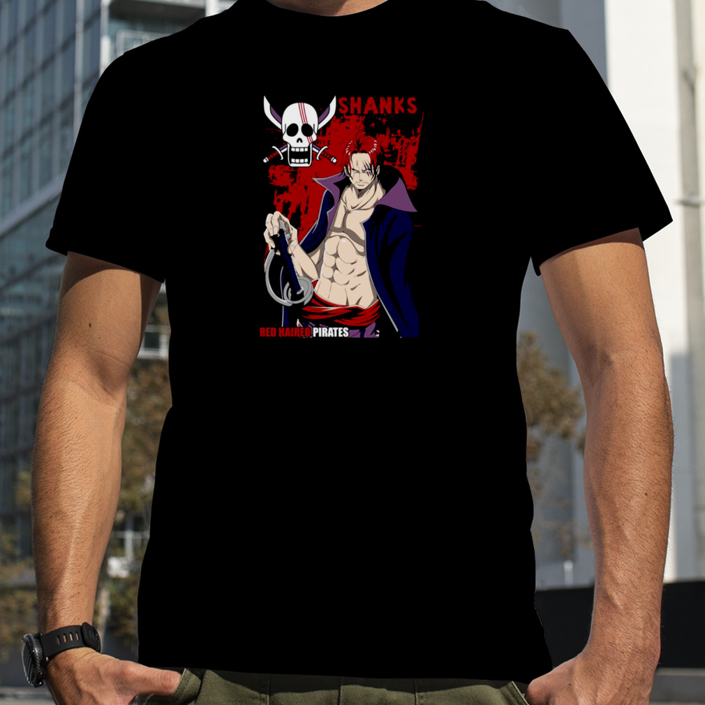 Red Haired Pirate Shanks One Piece shirt
