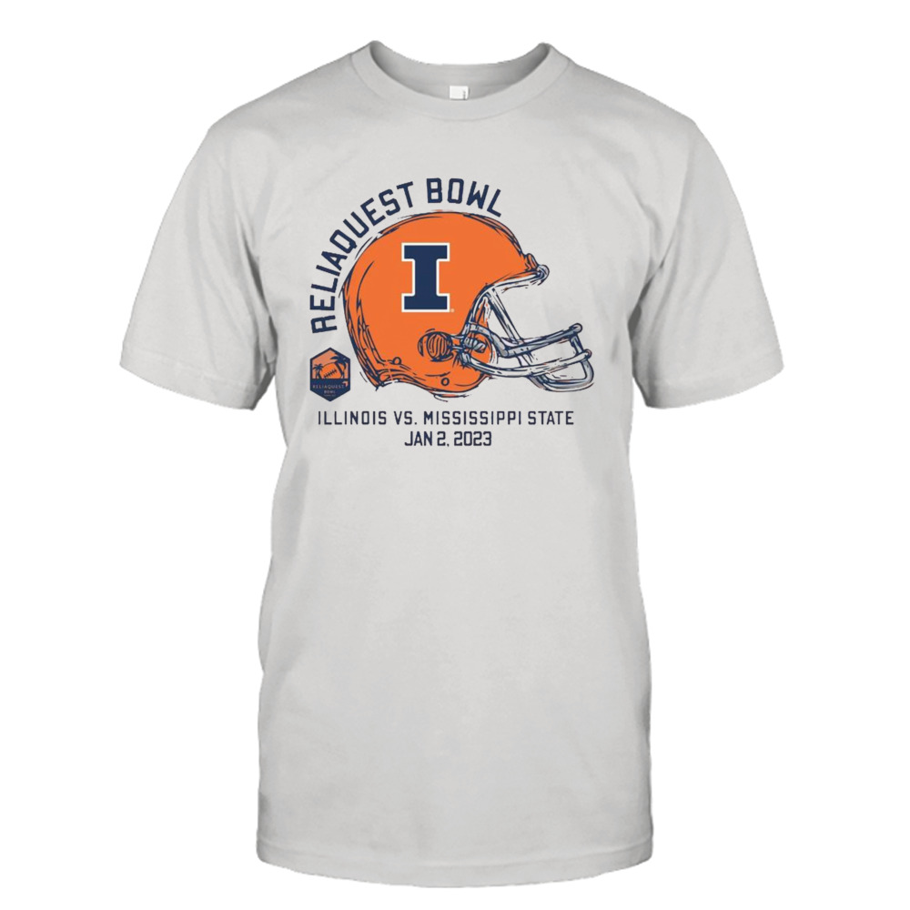 Reliaquest Bowl Illinois Vs Mississippi State Jan 2, 2023 Shirt