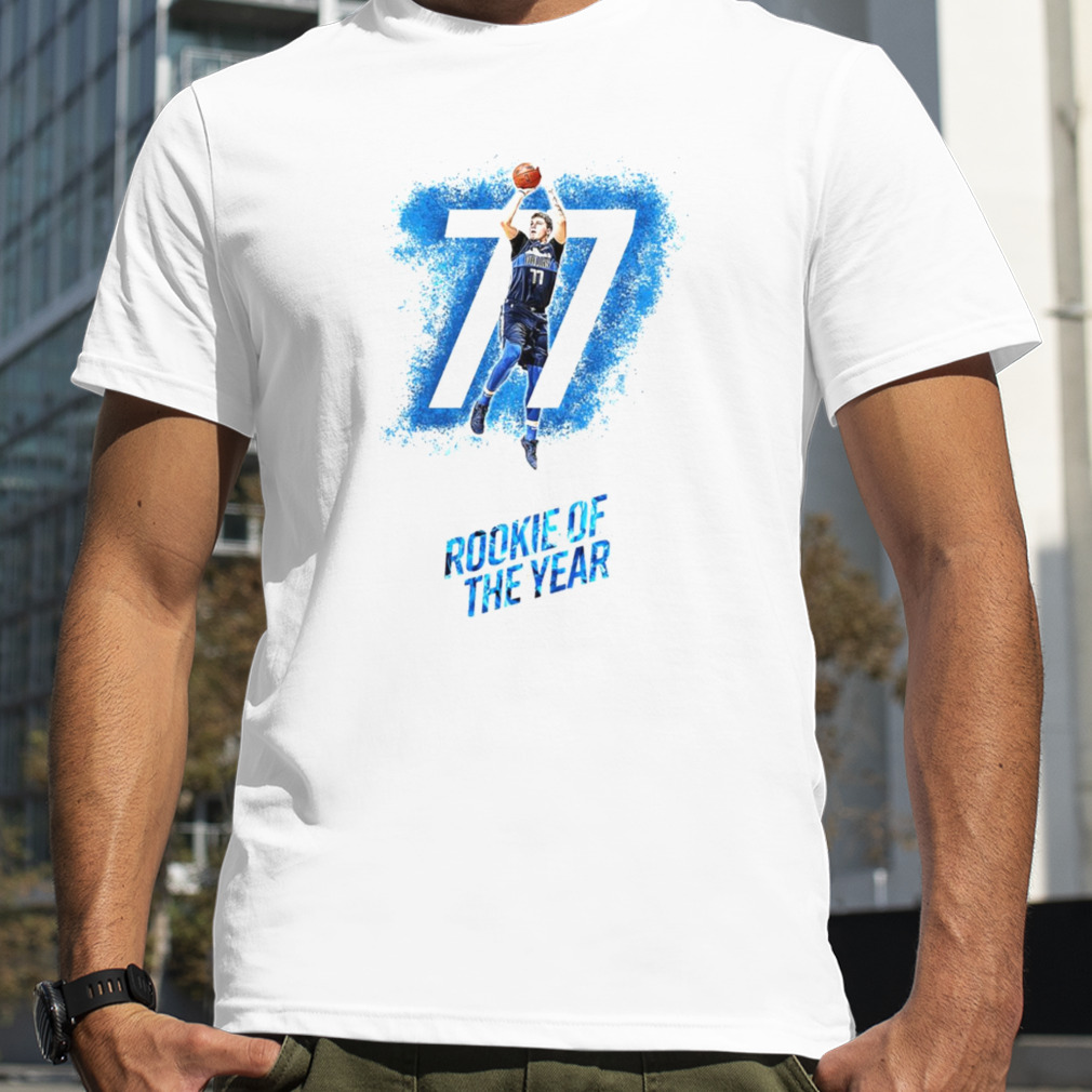 Rookie Of The Year Luka Doncic Basketball Artwork shirt