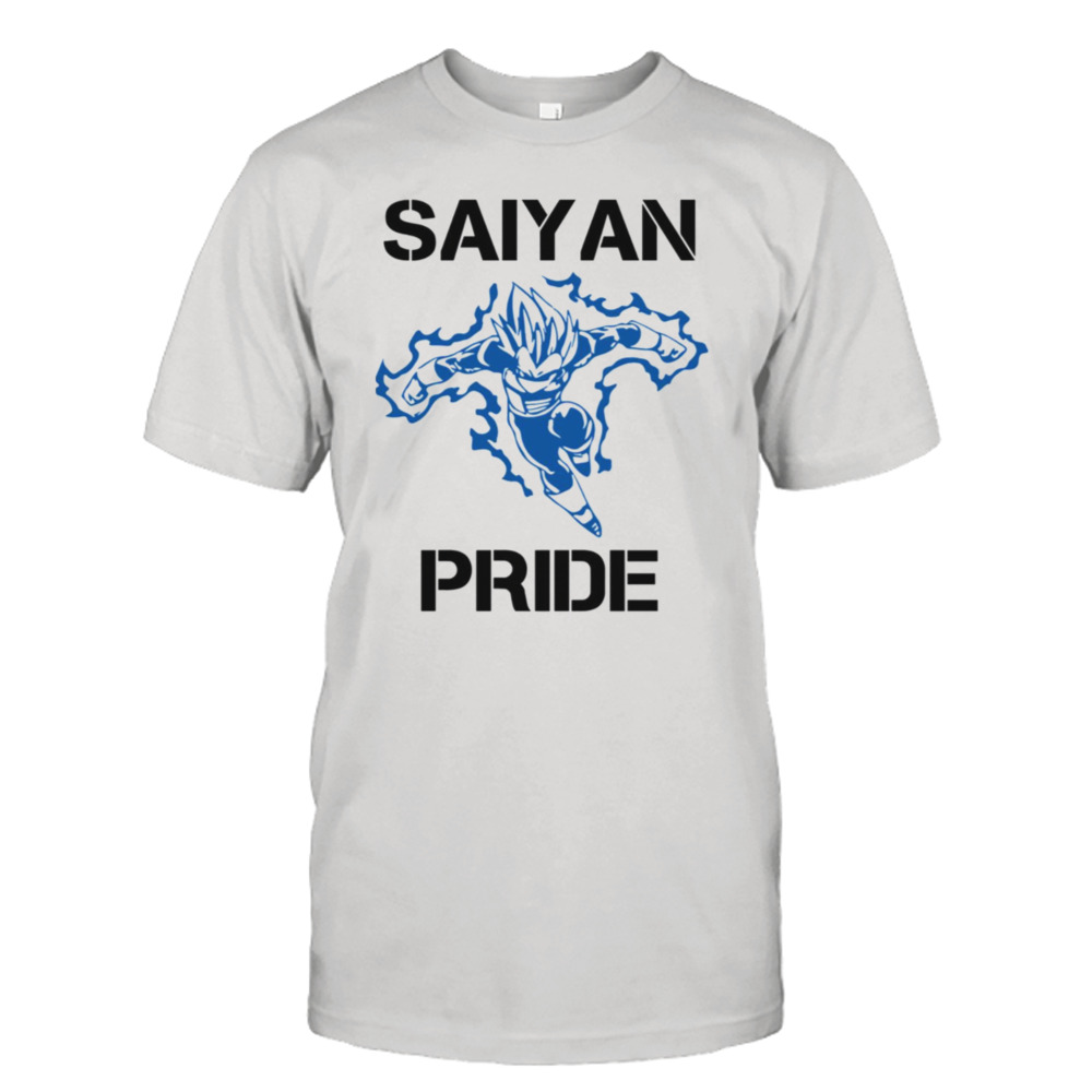 Saiyan Pride Blue Vegeta Dragon Ball Super Perfect Gift For You And Friends shirt