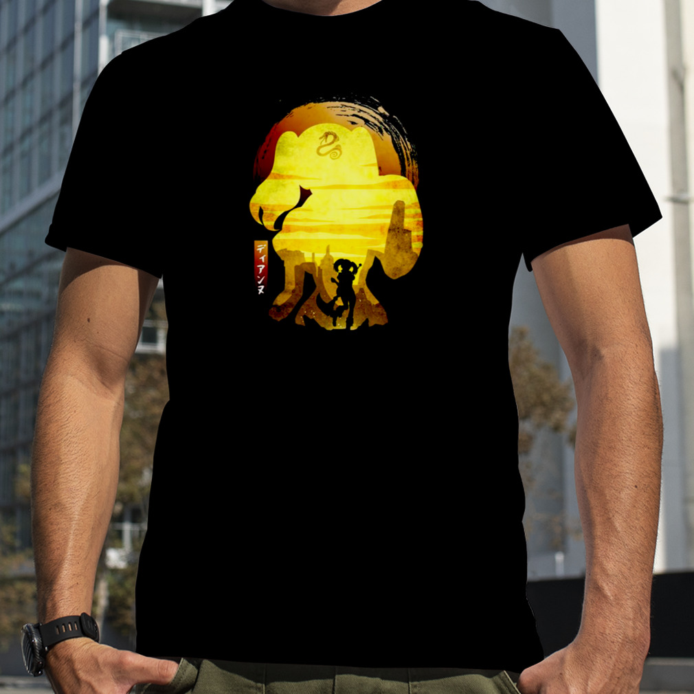 Seven Deadly Sins Minimalist Silhouette Diane shirt