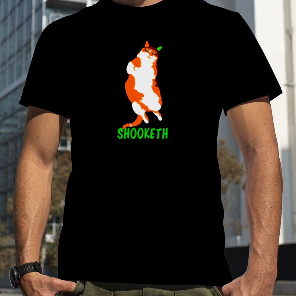 Shooketh cat shirt