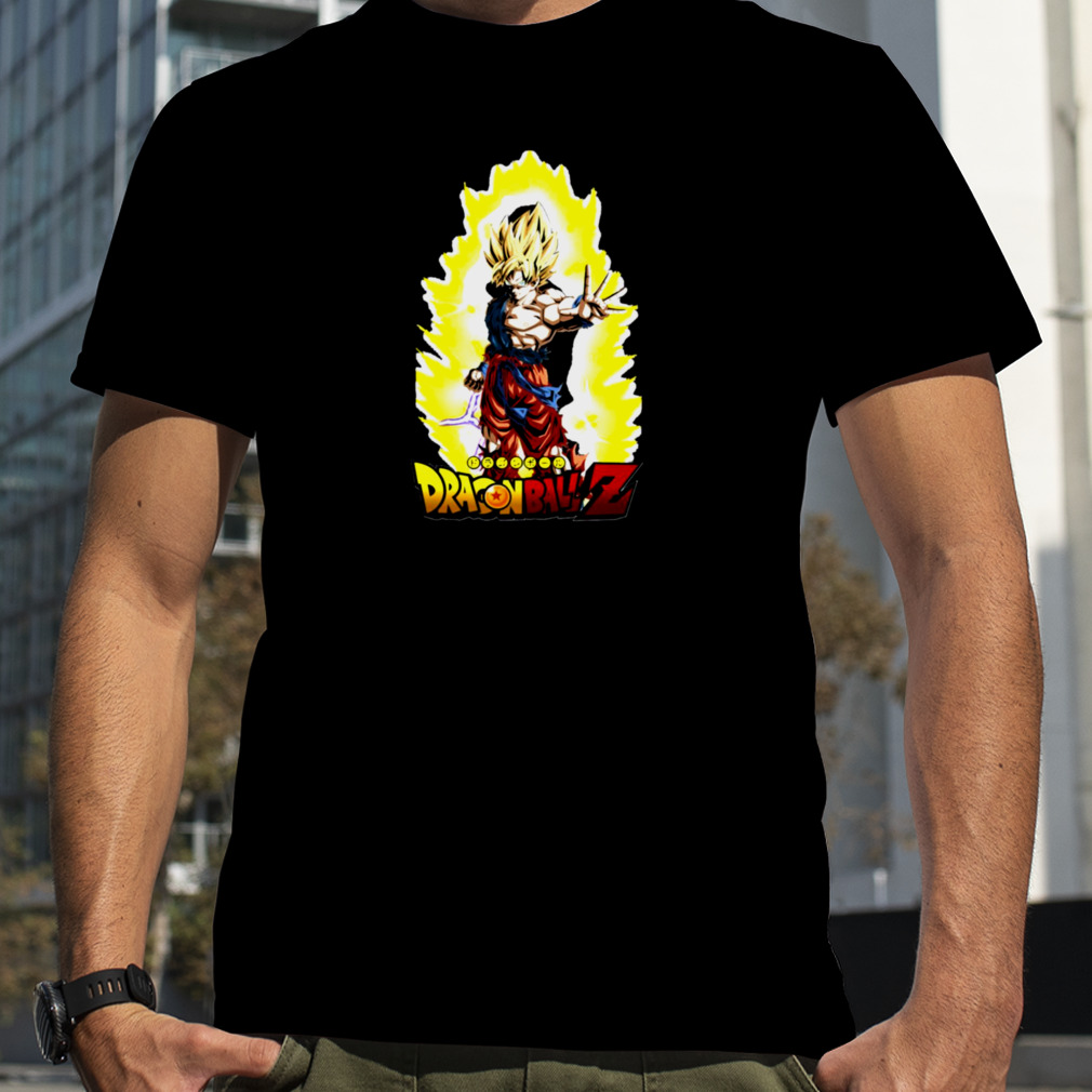 Son Goku Super Saiyan Dragonball Z Anime Muscle Character Artwork shirt
