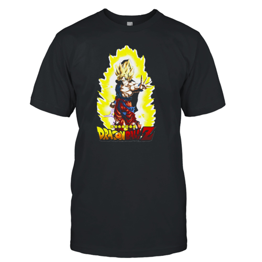 Son Goku Super Saiyan Dragonball Z Anime Muscle Character Artwork shirt