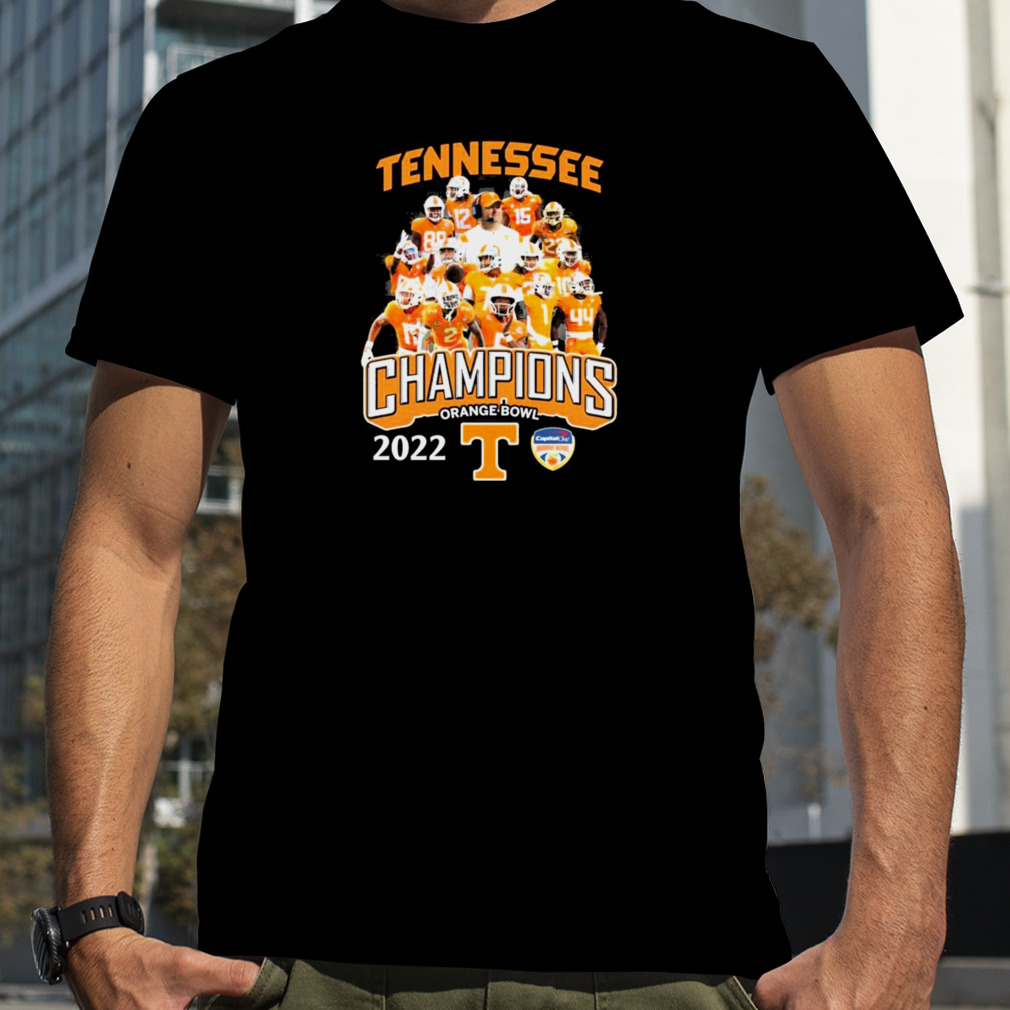 Tennessee Volunteers Champions Orange Bowl 2022 Shirt