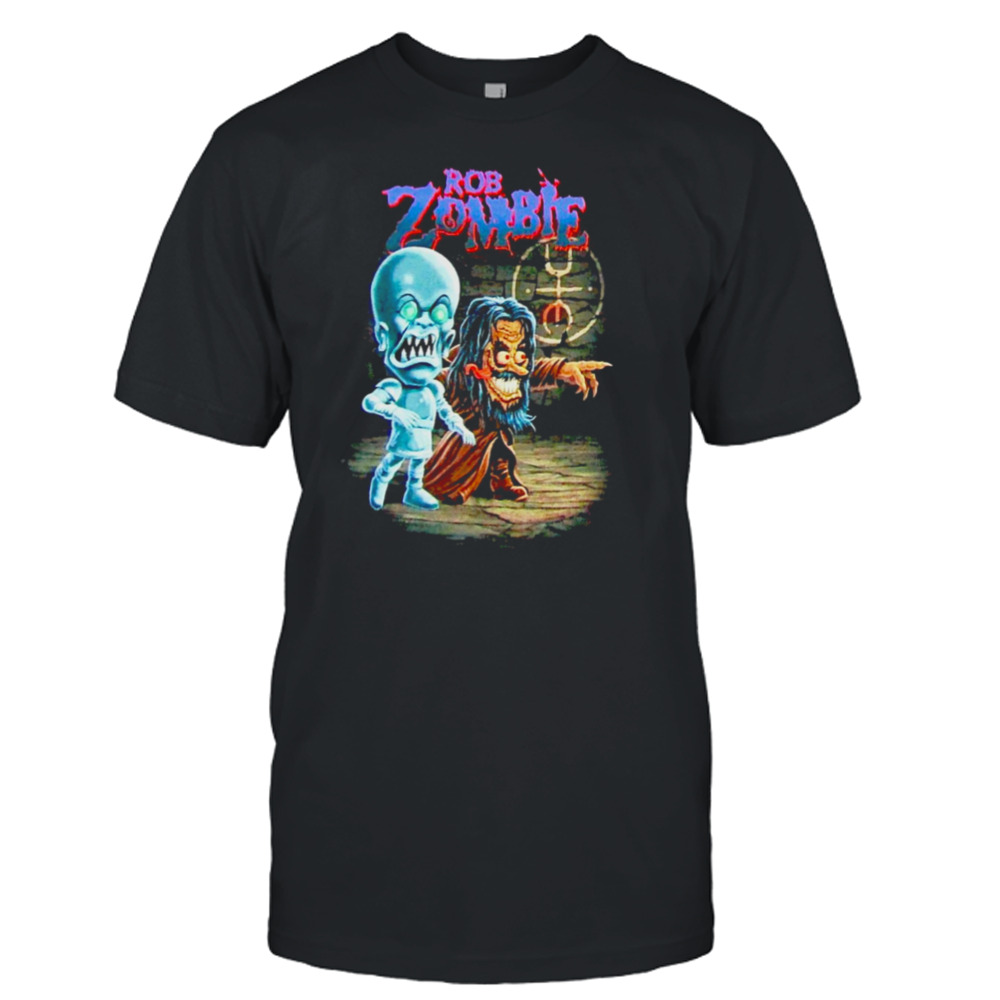 The Parody Of Rob Zombie Retro Art Graphic shirt