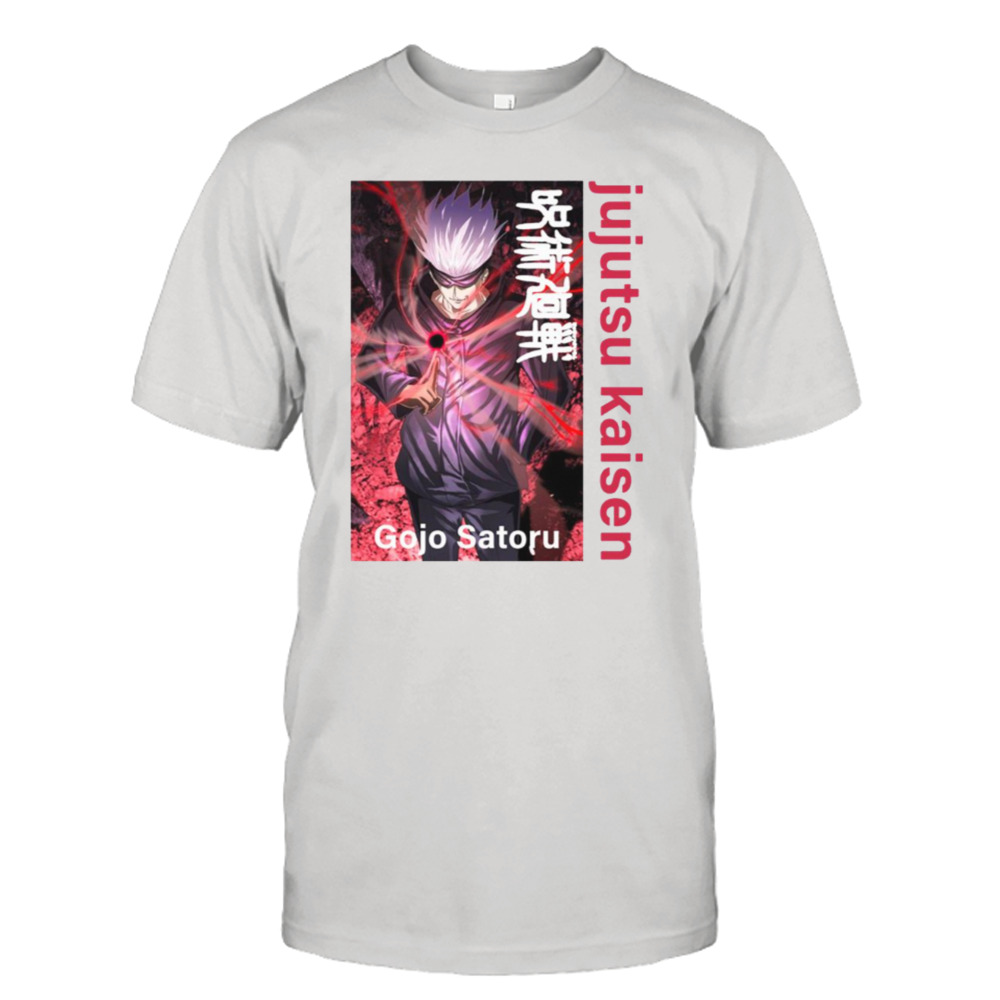 The Powerful Sorcerer Jujutsu Kaisen Gojo Satoru Sensei Manga Character Awesome Fanart shirt