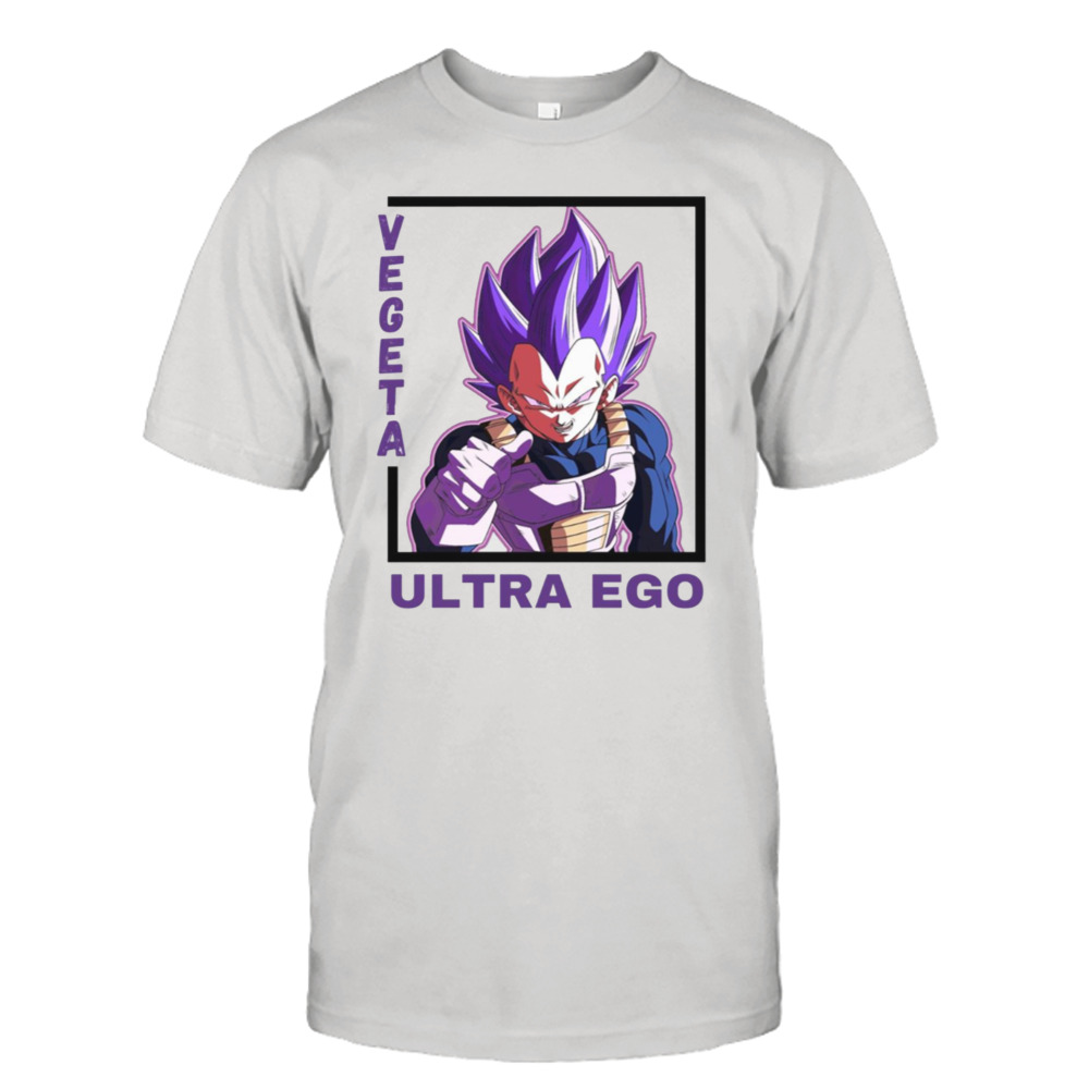 The Series Dragon Ball Dbz Regal Egotistical And Full Of Pride Vegeta Ultra Ego shirt