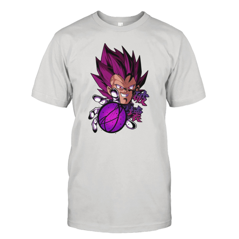 Ultra Ego Japanese Typo Dragon Ball Z Vegeta Dbz Manga shirt