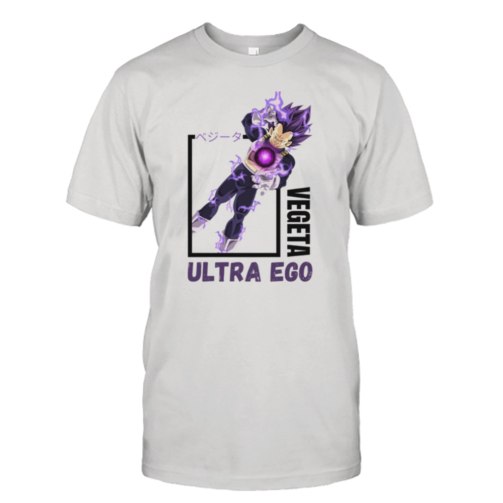 Ultra Ego Vegeta Character Of Dragon Ball Z Dbz Manga Anime Fanmade Graphic shirt