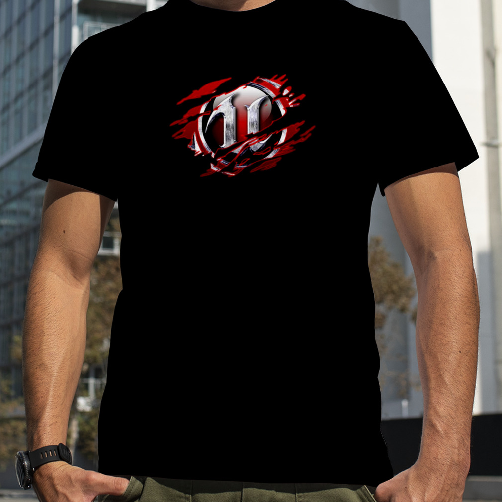 Unreal Ripped Epic Games shirt