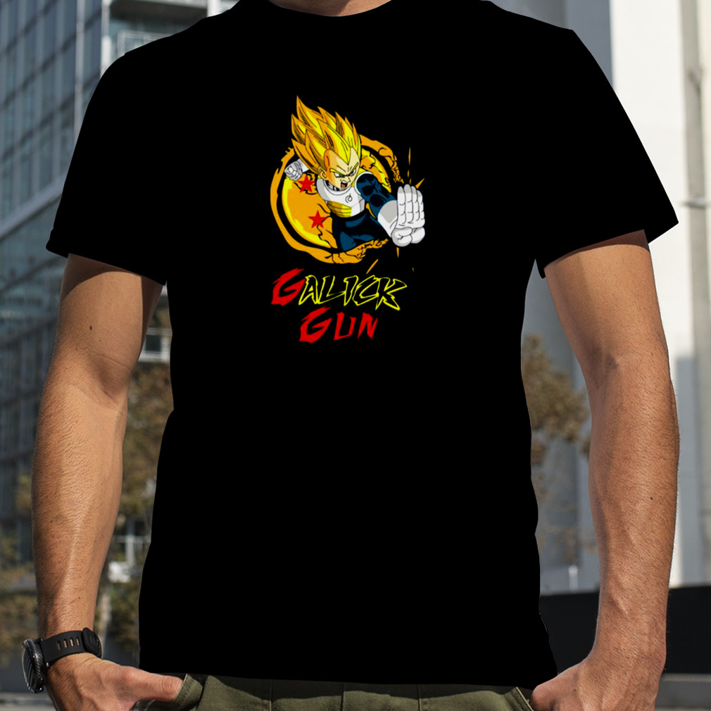 Vegeta Dragon Ball Super Sayan Galick Glin Dbz shirt